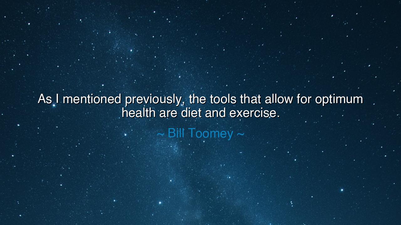 As I mentioned previously, the tools that allow for optimum