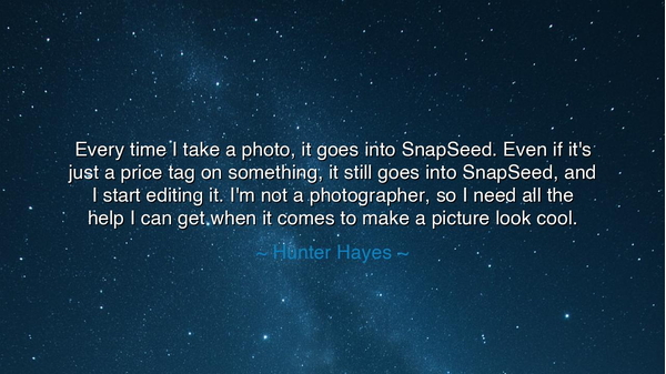 Every time I take a photo, it goes into SnapSeed. Even if it's