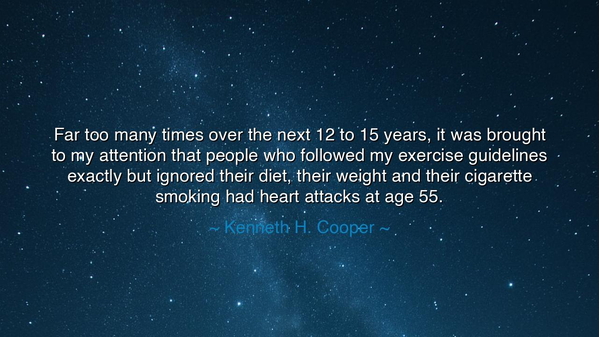 Far too many times over the next 12 to 15 years, it was brought