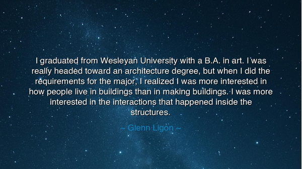 I graduated from Wesleyan University with a B.A. in art. I was