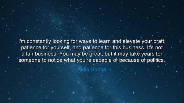 I'm constantly looking for ways to learn and elevate your craft