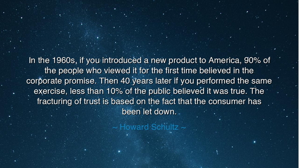 In the 1960s, if you introduced a new product to America, 90% of