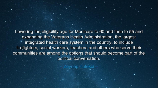 Lowering the eligibility age for Medicare to 60 and then to 55