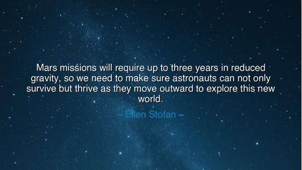 Mars missions will require up to three years in reduced gravity